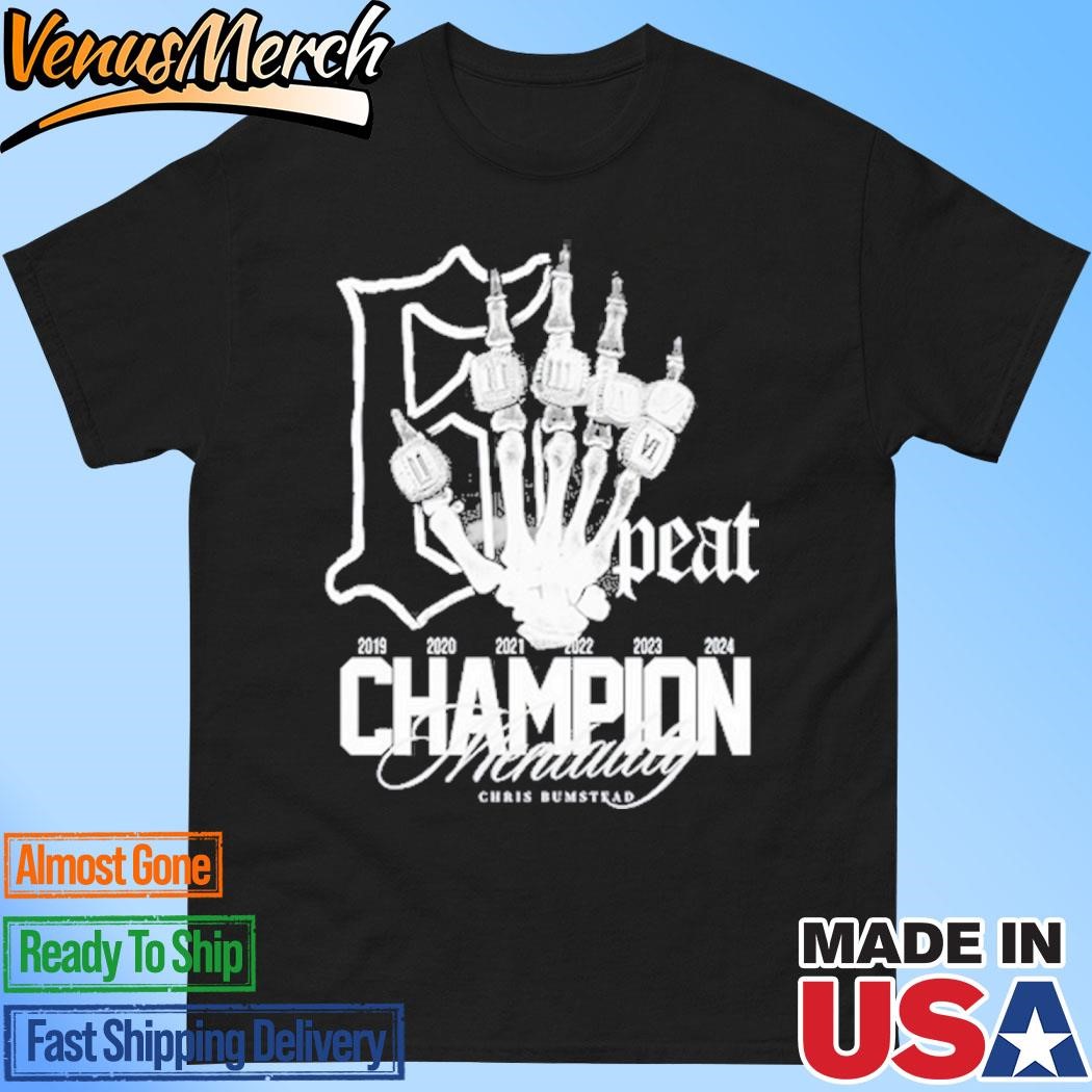 Official CBUM 6 Peat Champion Mentality 2024 T-Shirt