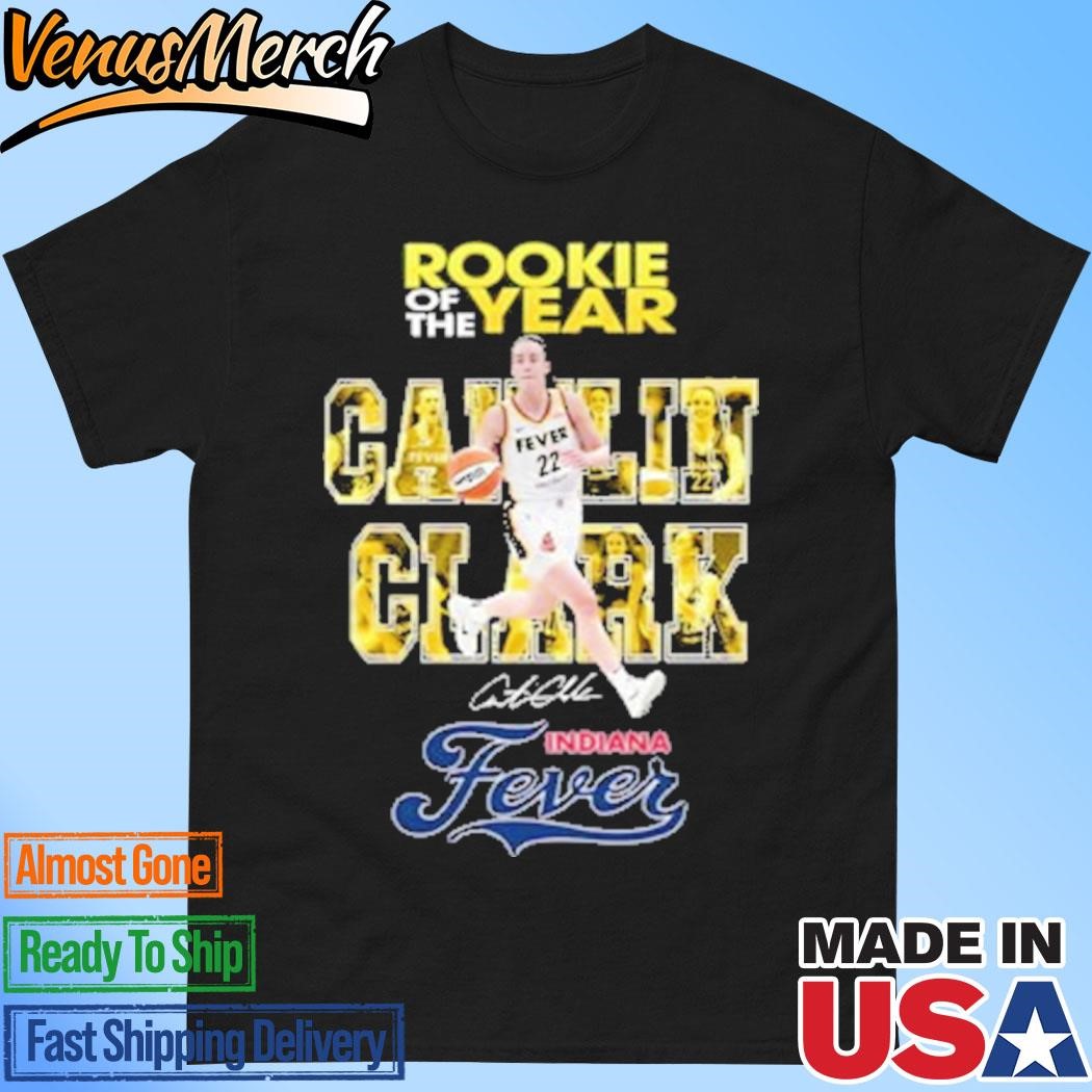 Official Caitlin Clark Rookie Of The Year Fever Shirt