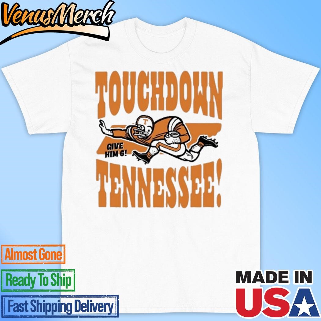 Official Candace Parker Wearing Touchdown Tennessee Give Him 6 Shirt