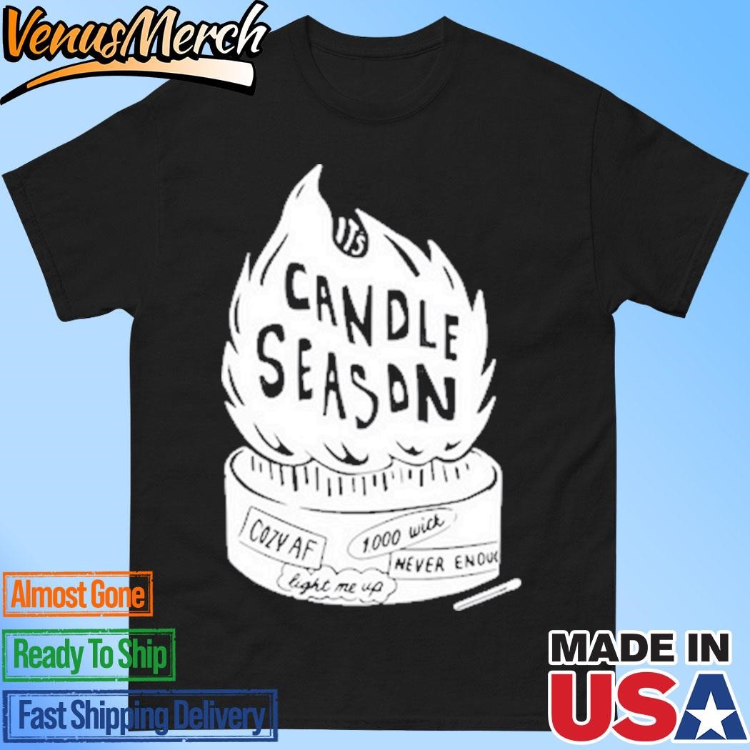 Official Candle Season Cozy Af Shirt