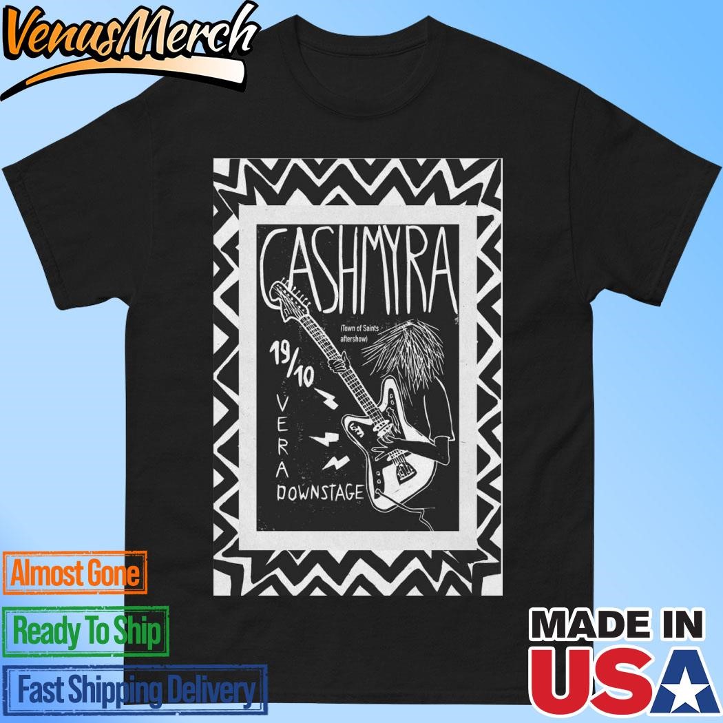 Official Cashmyra October 19th 2024 VERA Downstage Show Poster Shirt