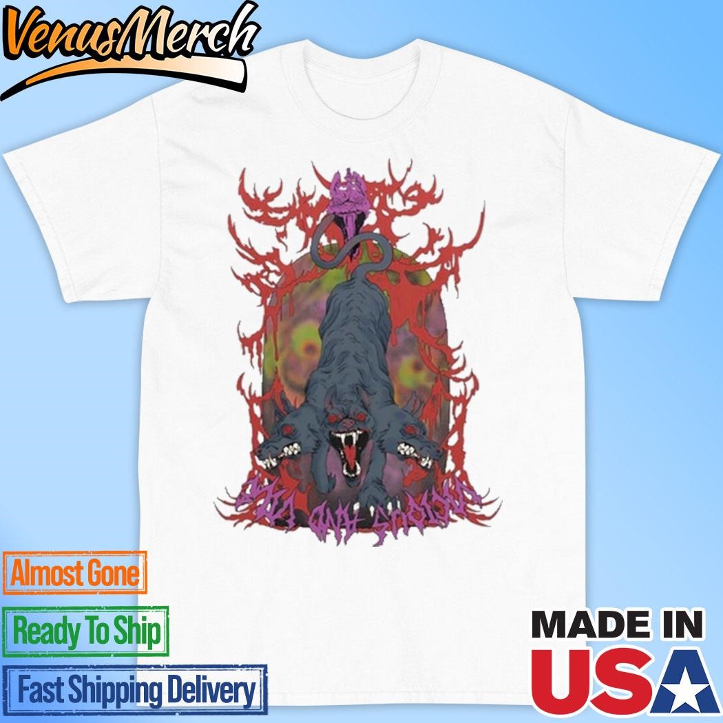 Official Cerberus Vicious And Vue T-shirt