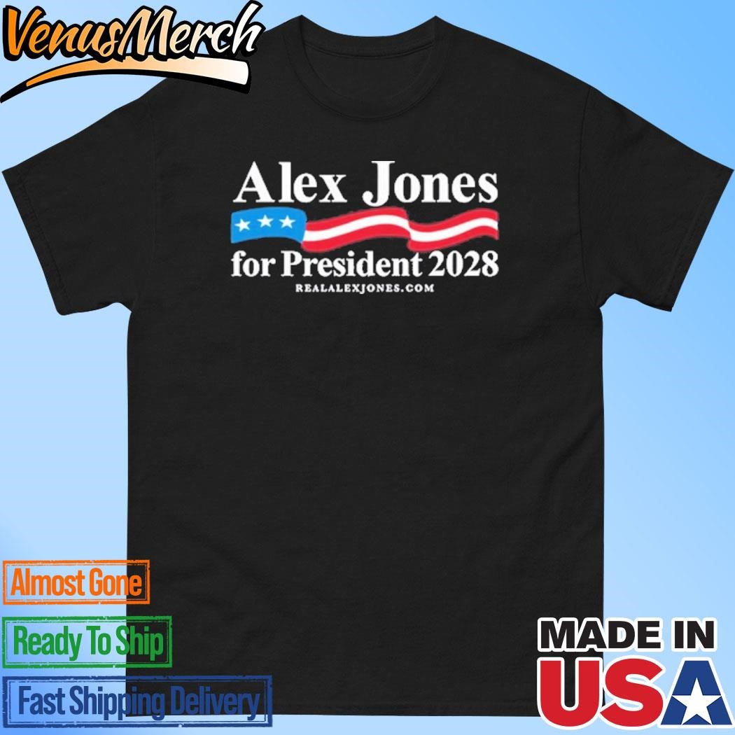 Official Chase Geiser Alex Jones For President 2028 Shirt