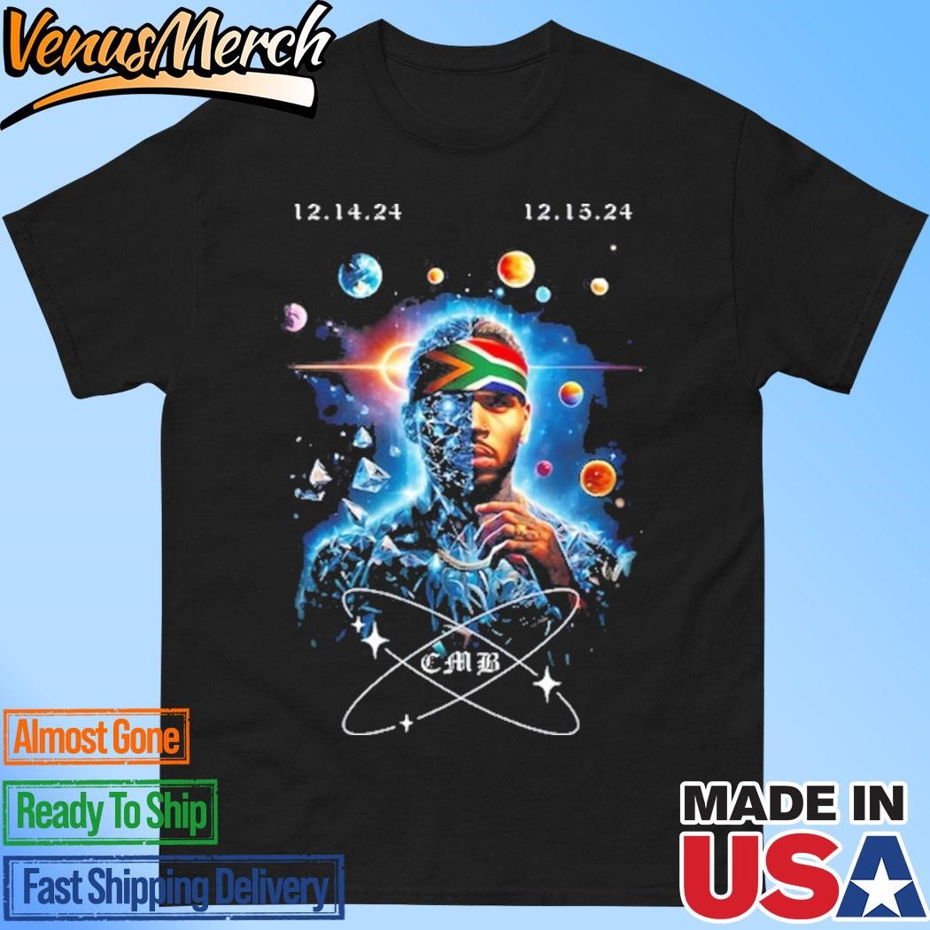 Official Chris Brown Tour December 14-15 2024 Shirt