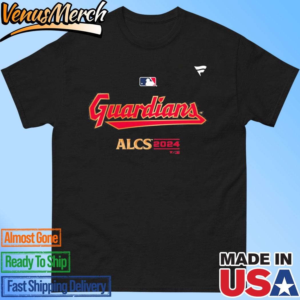 Official Cleveland Guardians 2024 ALCS American League Division Series Champions Locker Room T-Shirt