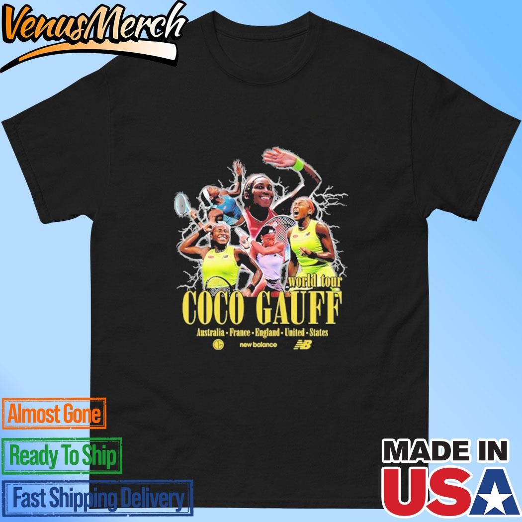 Official Coco Gauff World Tour Shirt