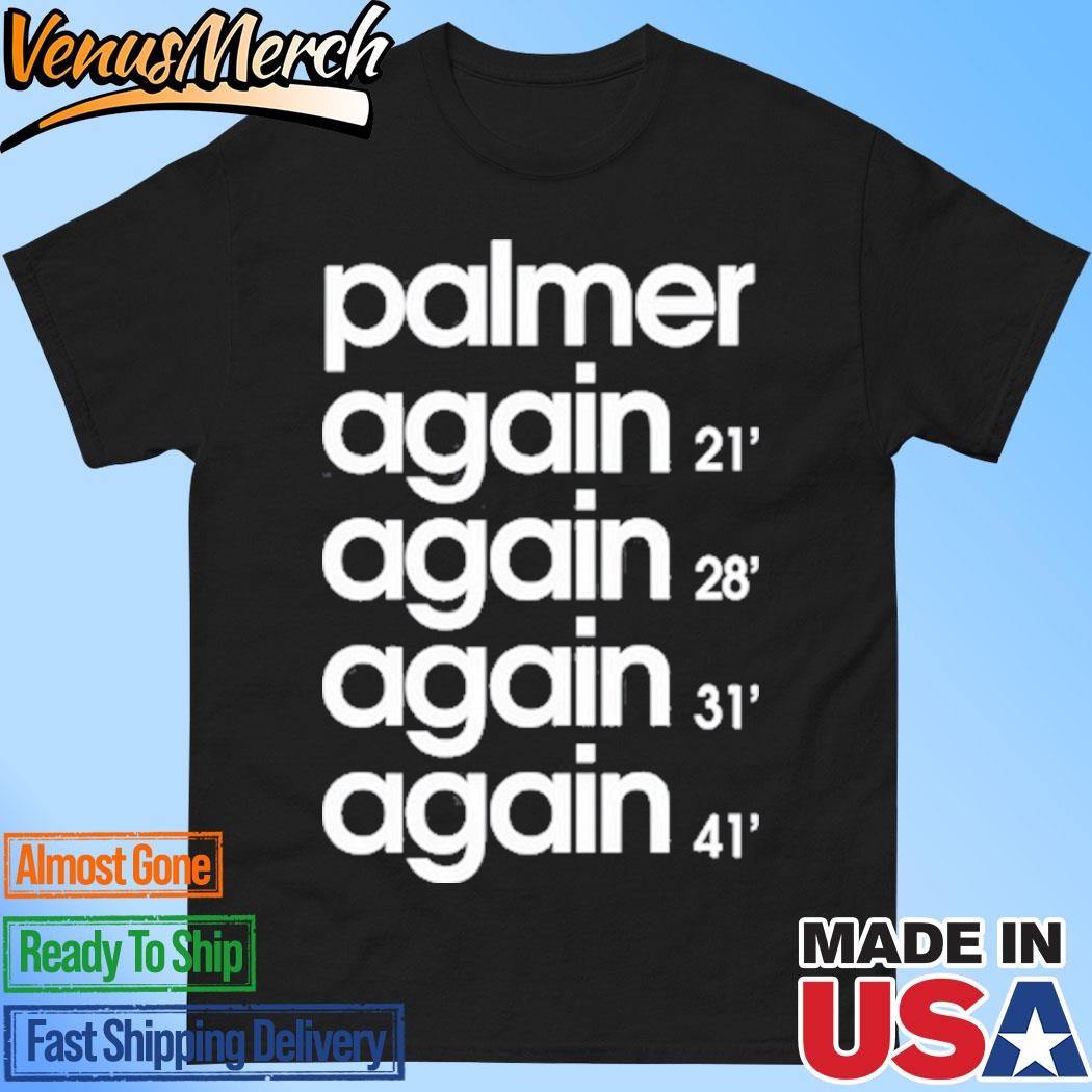 Official Cole Palmer Again Shirt