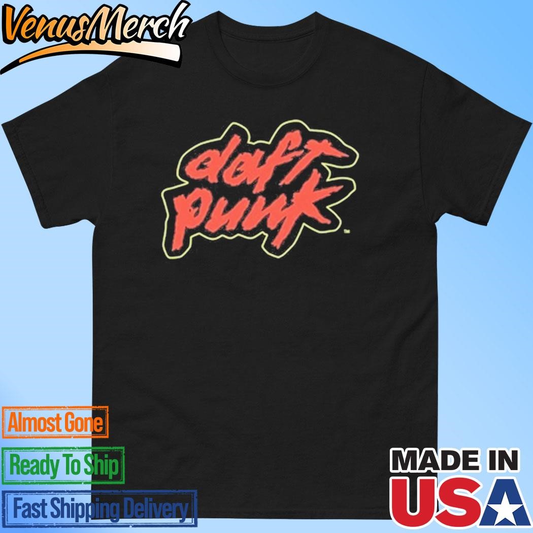 Official Daft Punk Classic Logo Shirt