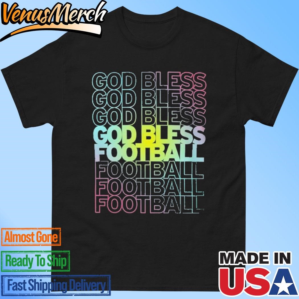 Official Dan Le Batard God Bless Football Echo Spectrum shirt