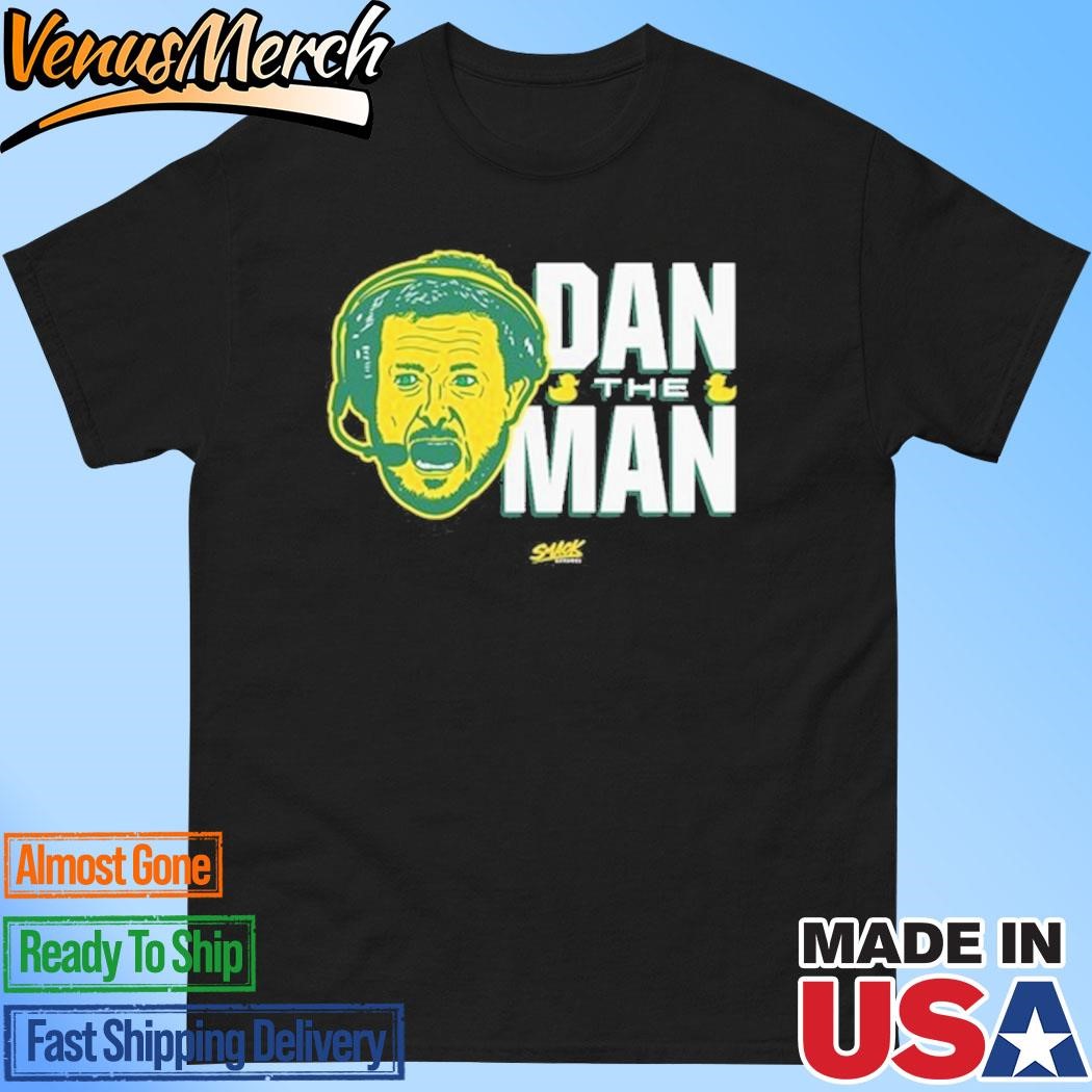 Official Dan The Man T-shirt For Oregon College Fans Shirt