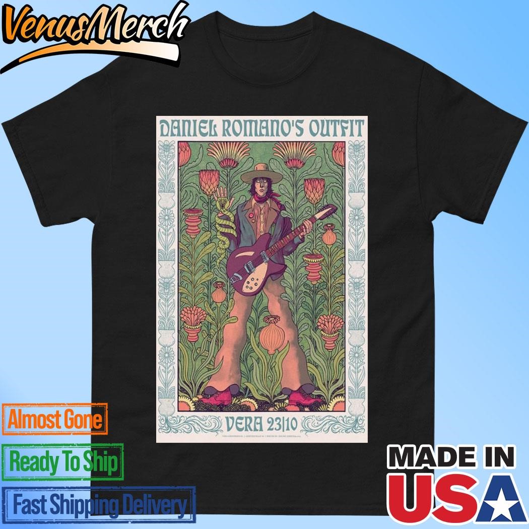 Official Daniel Romano's Outfit At Vera In Groningen, Netherlands On Oct 23 2024 Tour Poster Shirt