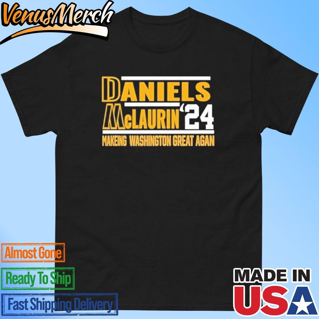 Official Daniels Mclaurin 24 Making Washington Great Again T-Shirt