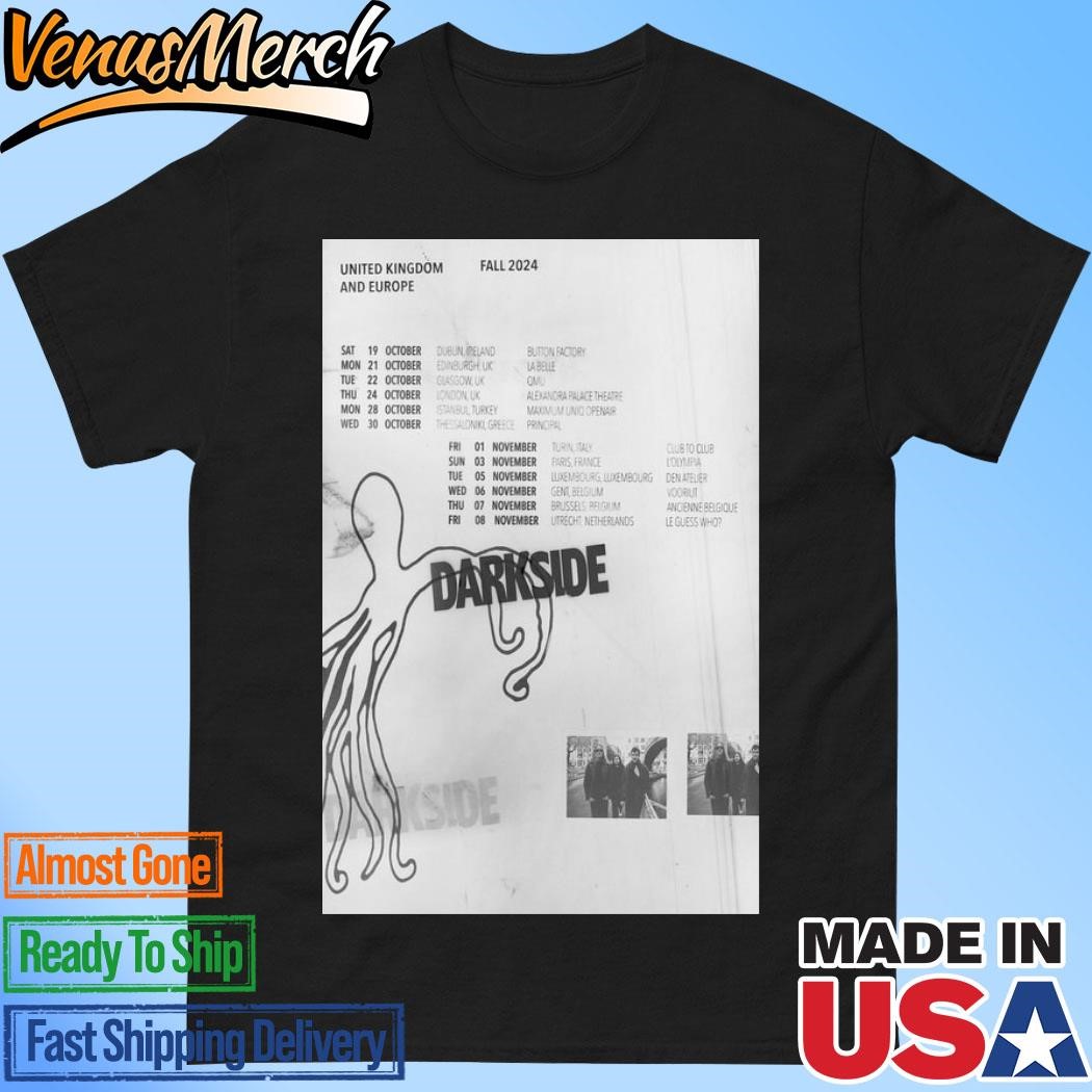 Official Darkside UK & Europe Fall 2024 Poster Shirt