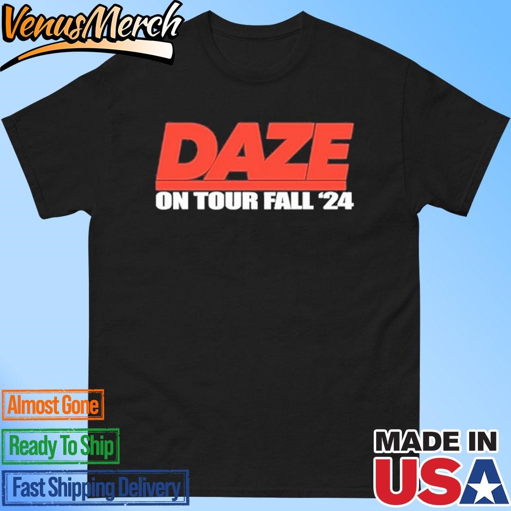 Official Daze October 2024 Fall Tour Shirt