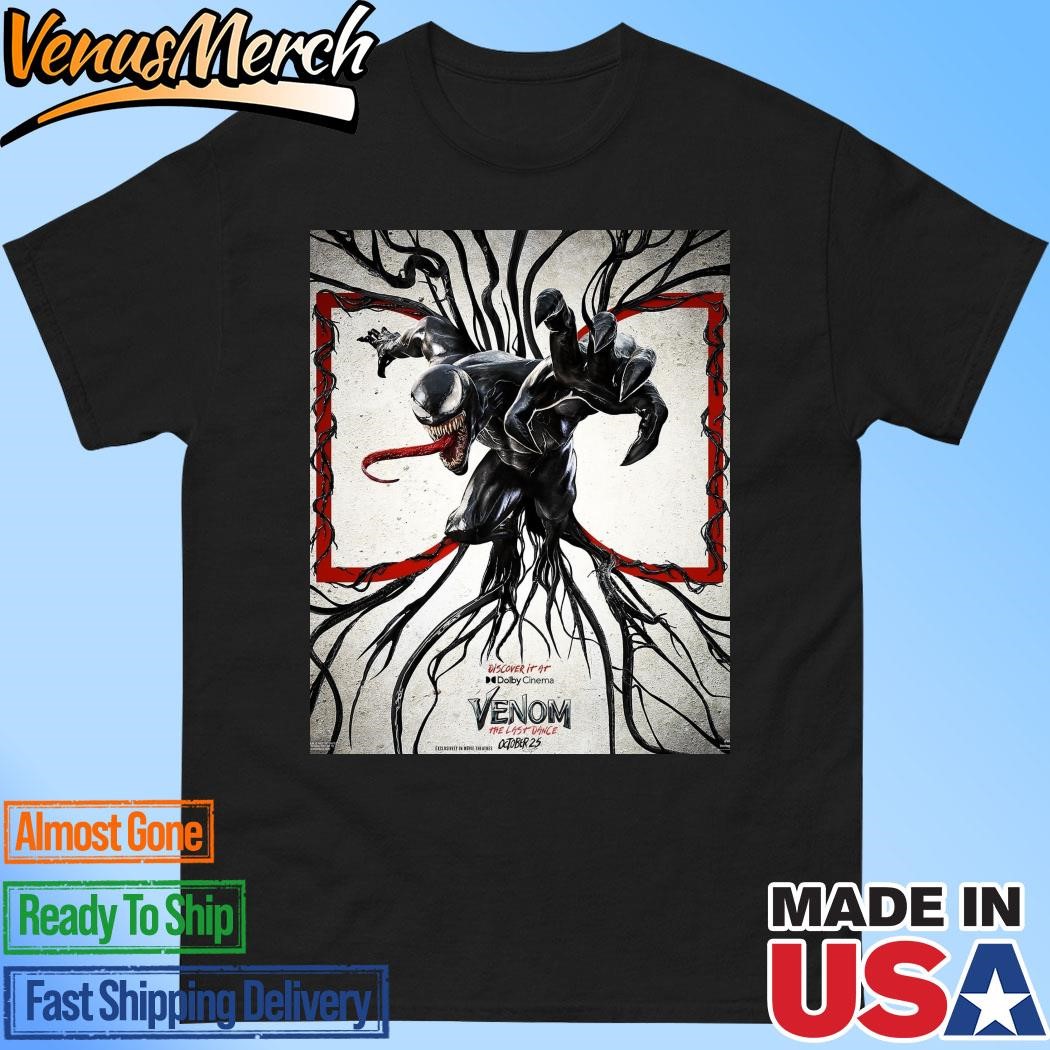 Official Dolby Cinema Poster For Venom The Last Dance Releasing In Theaters On October 25 Premium T-Shirt