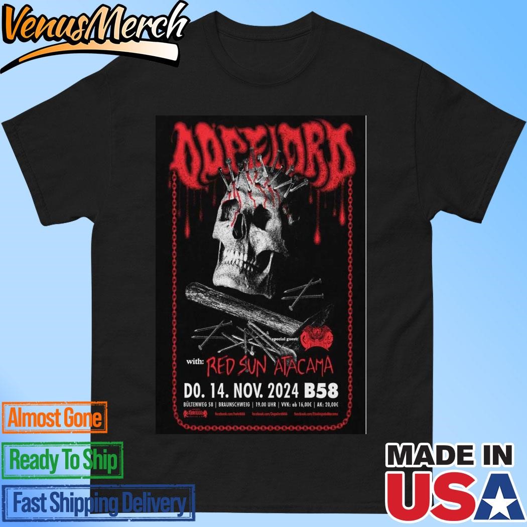 Official Dopelord At Jugendzentrum B58 In Braunschweig Germany On Nov 14 2024 Poster Shirt