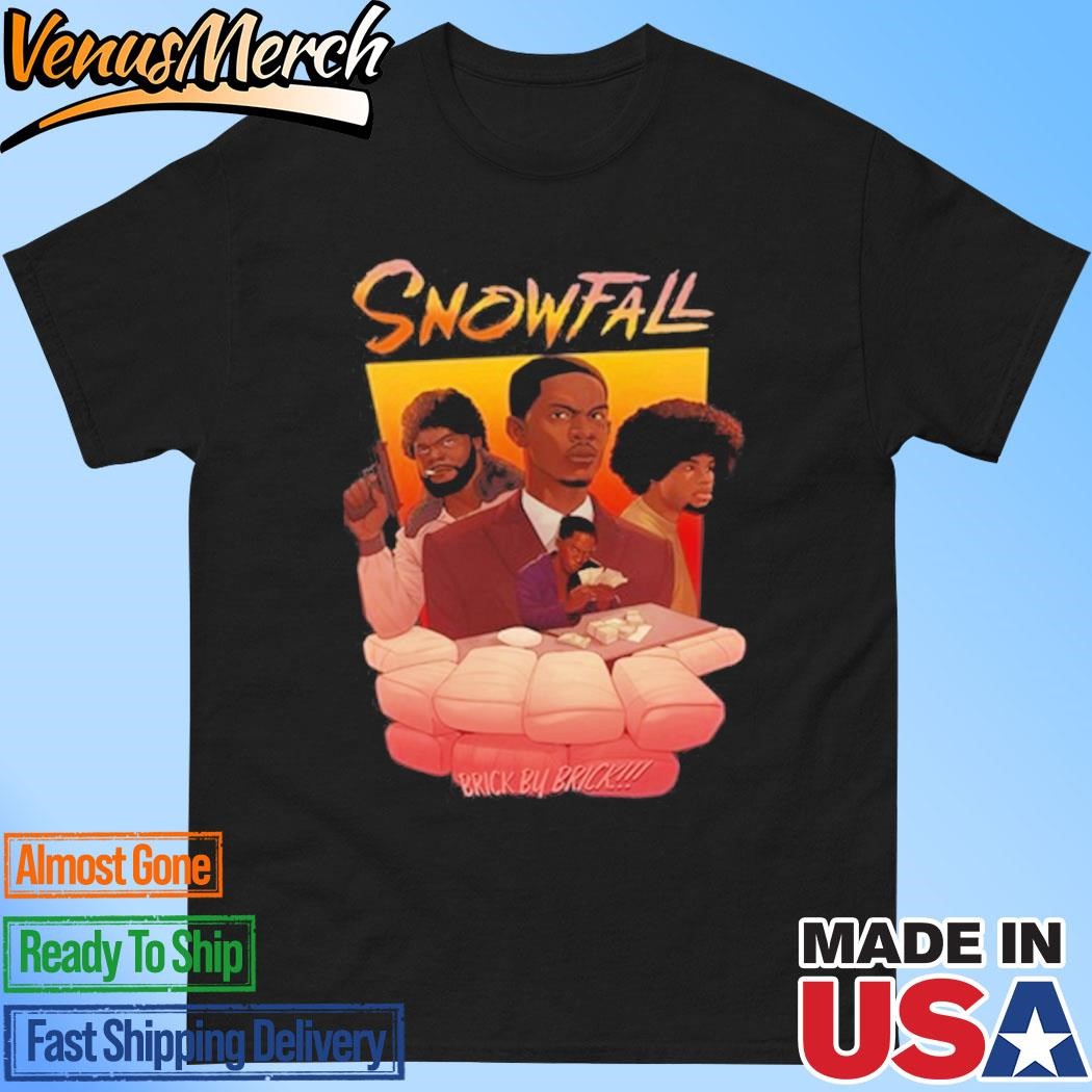 Official Duro_Arts Snowfall Brick By Brick Shirt