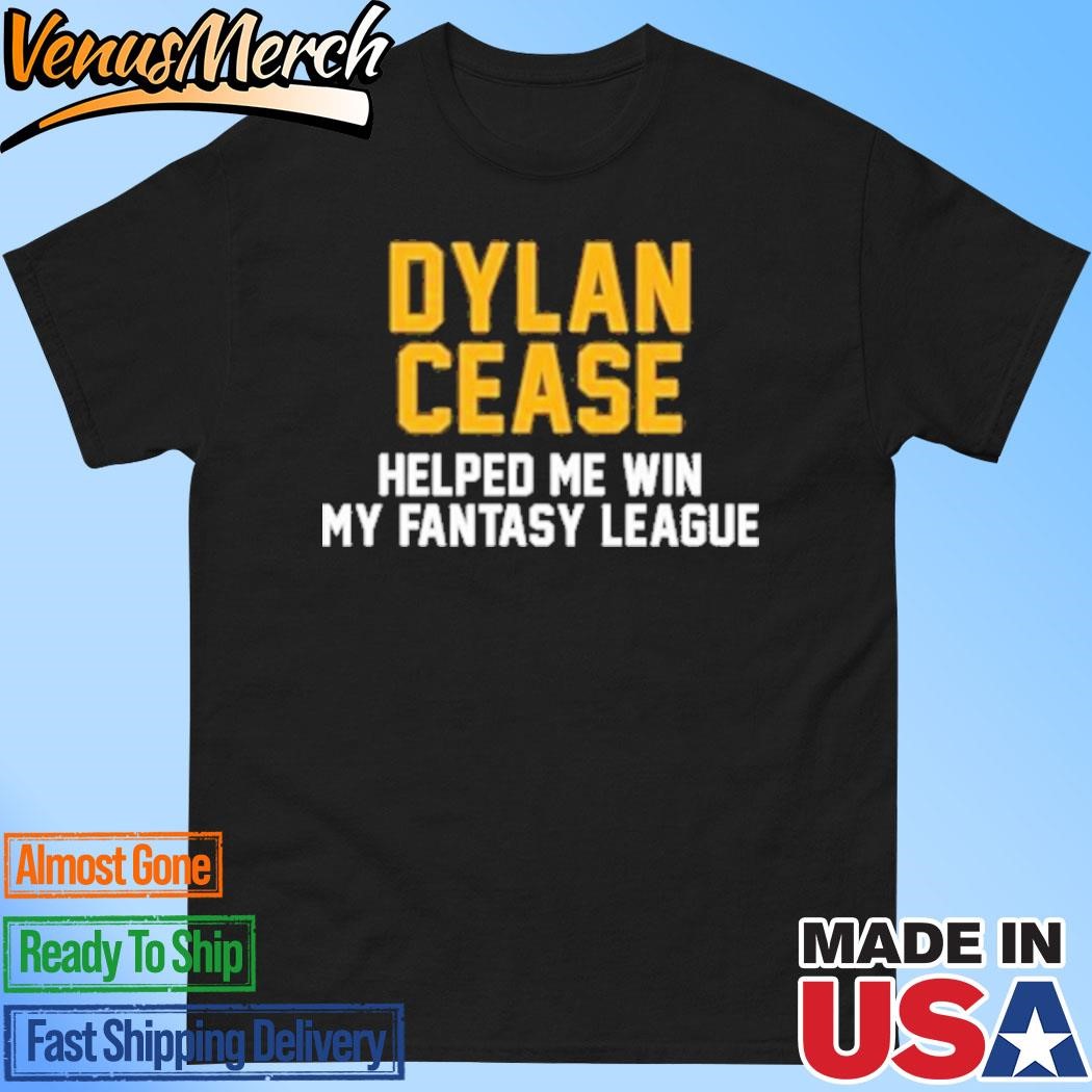 Official Dylan Cease Helped Me Win My Fantasy League Shirt