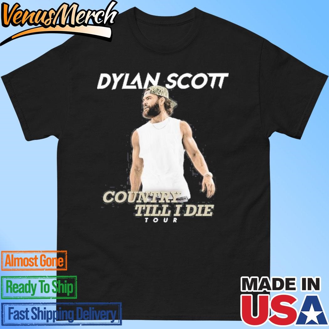 Official Dylan Scott 2025 Country Till I Die Tour Shirt