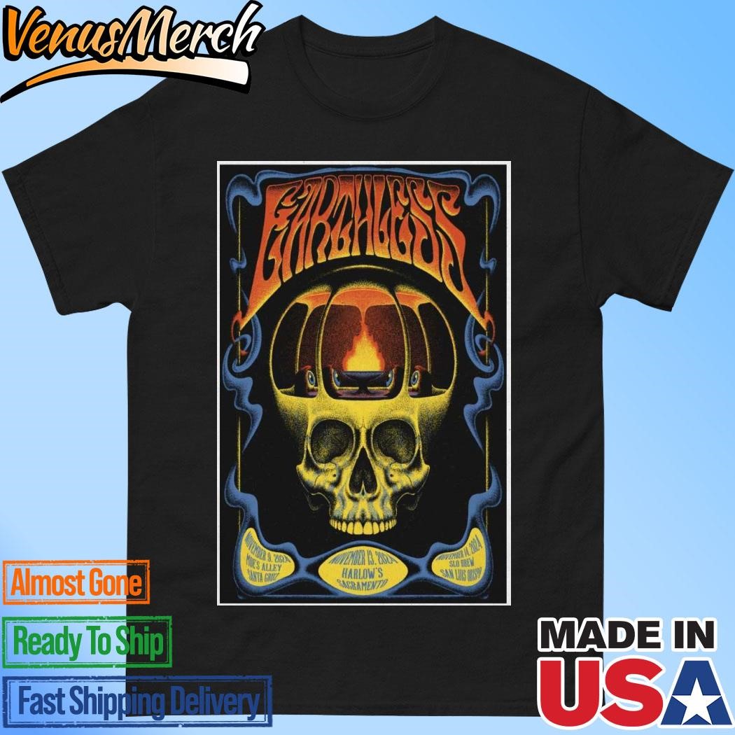 Official Earthless November Shows 2024 Poster Shirt