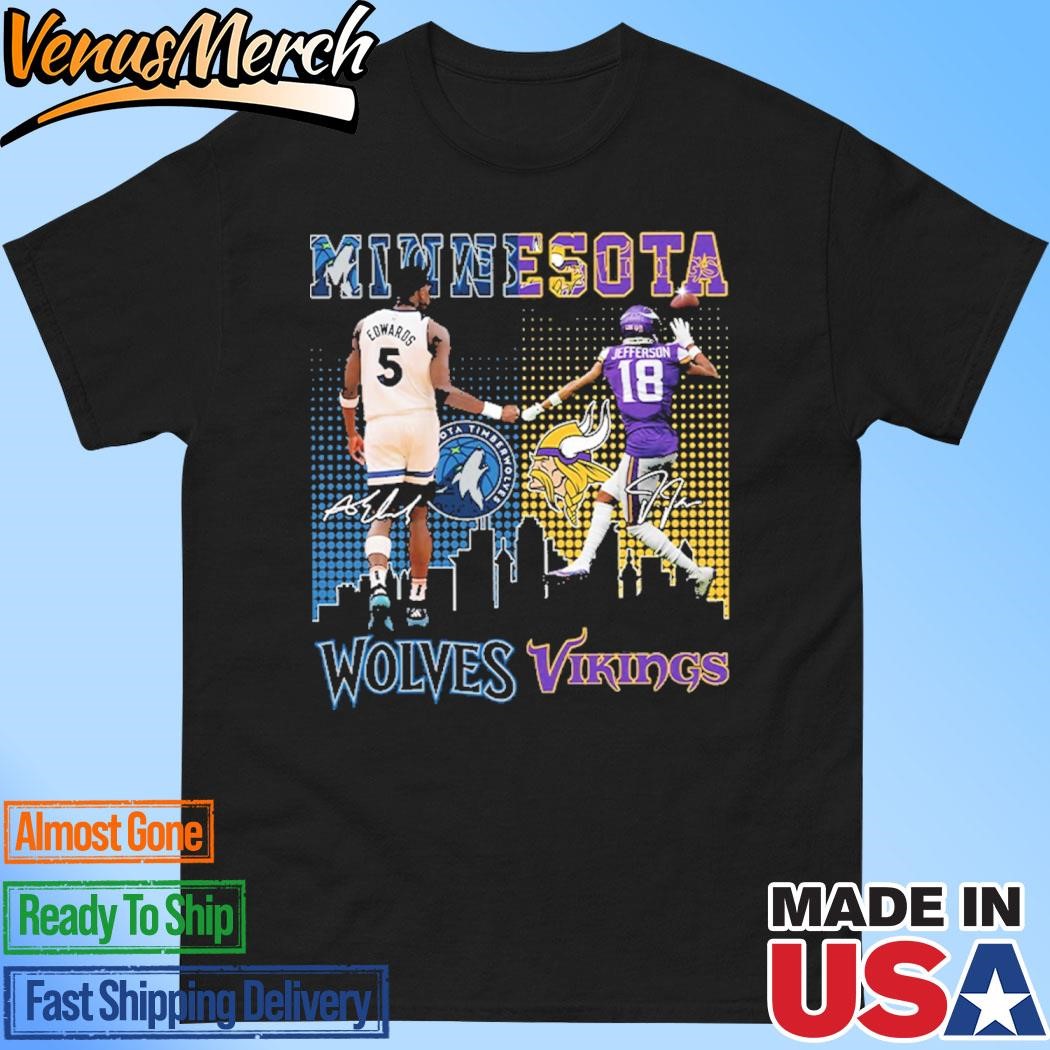 Official Edwards Wolves x Jefferson Vikings Shirt