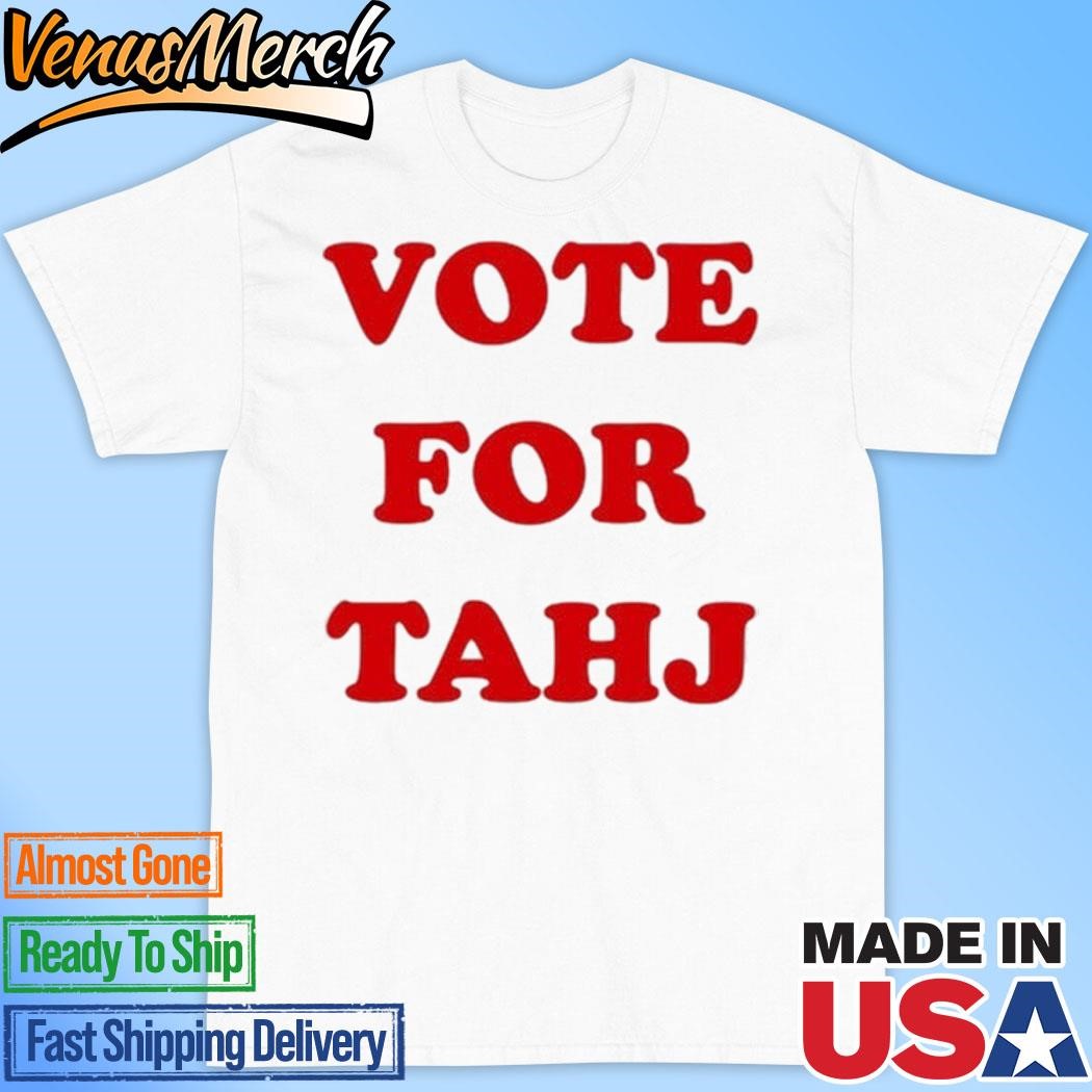 Official Efren Ramirez Wearing Vote For Tahj Shirt