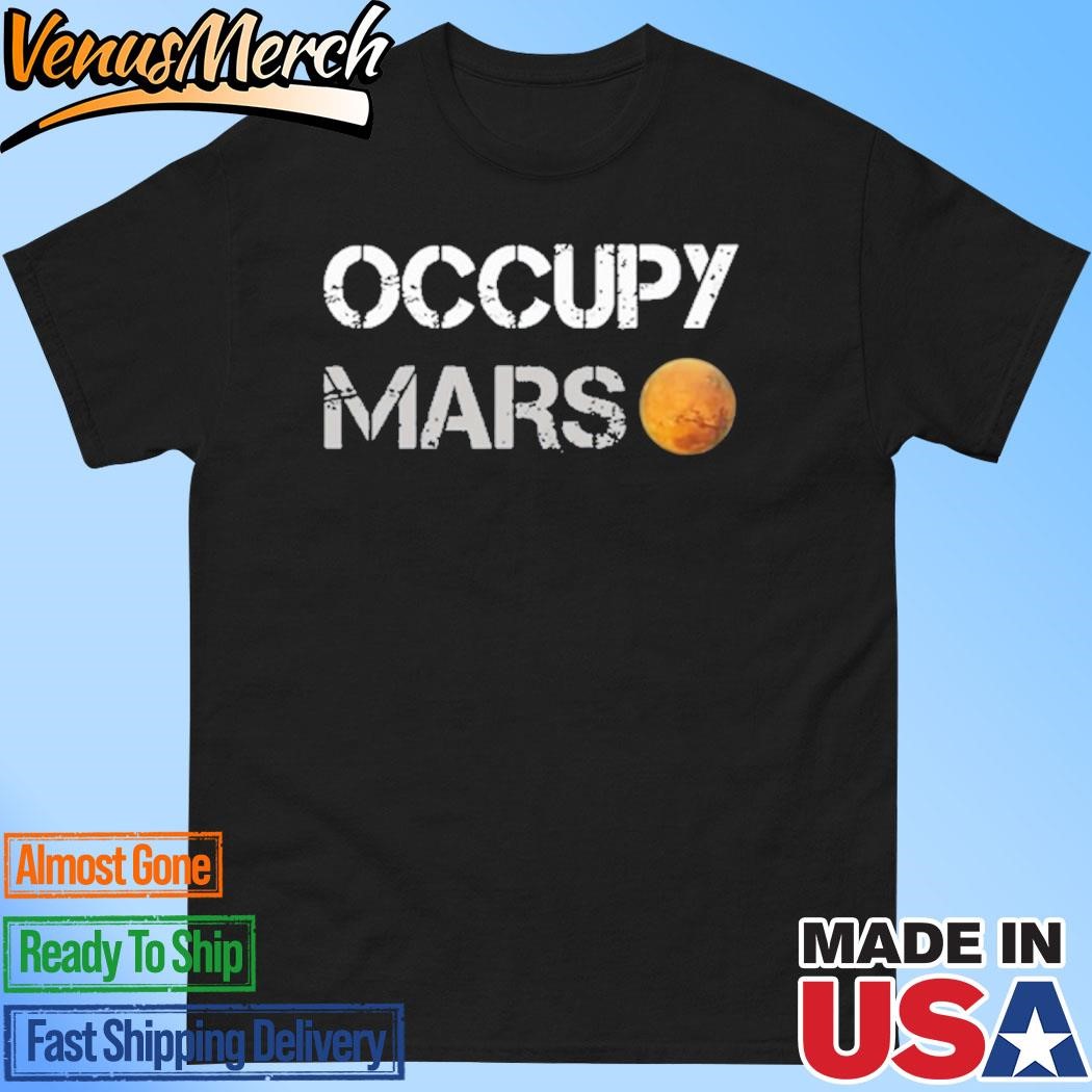 Official Elon Musk Trump Occupy Mars Shirt