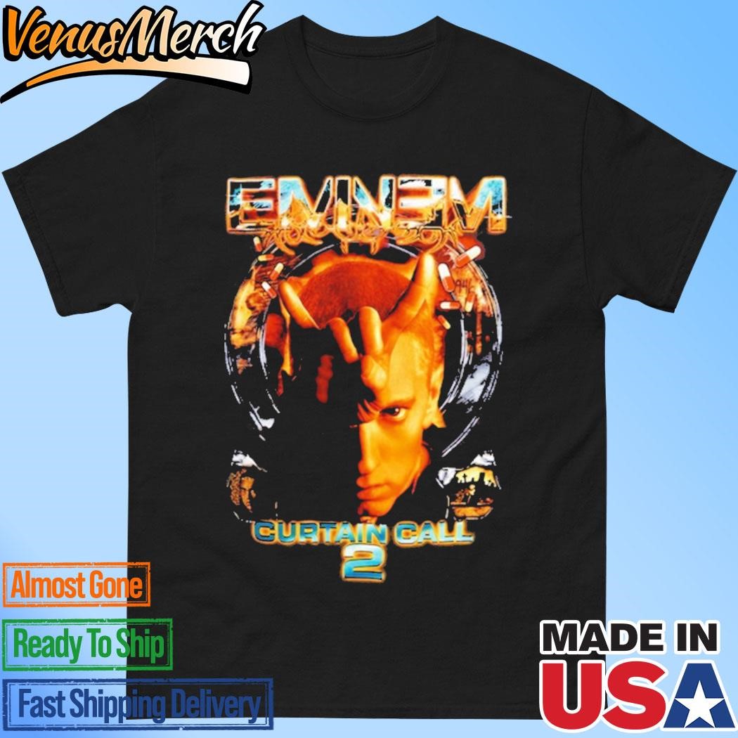 Official Eminem Curtain Call 2 Shirt