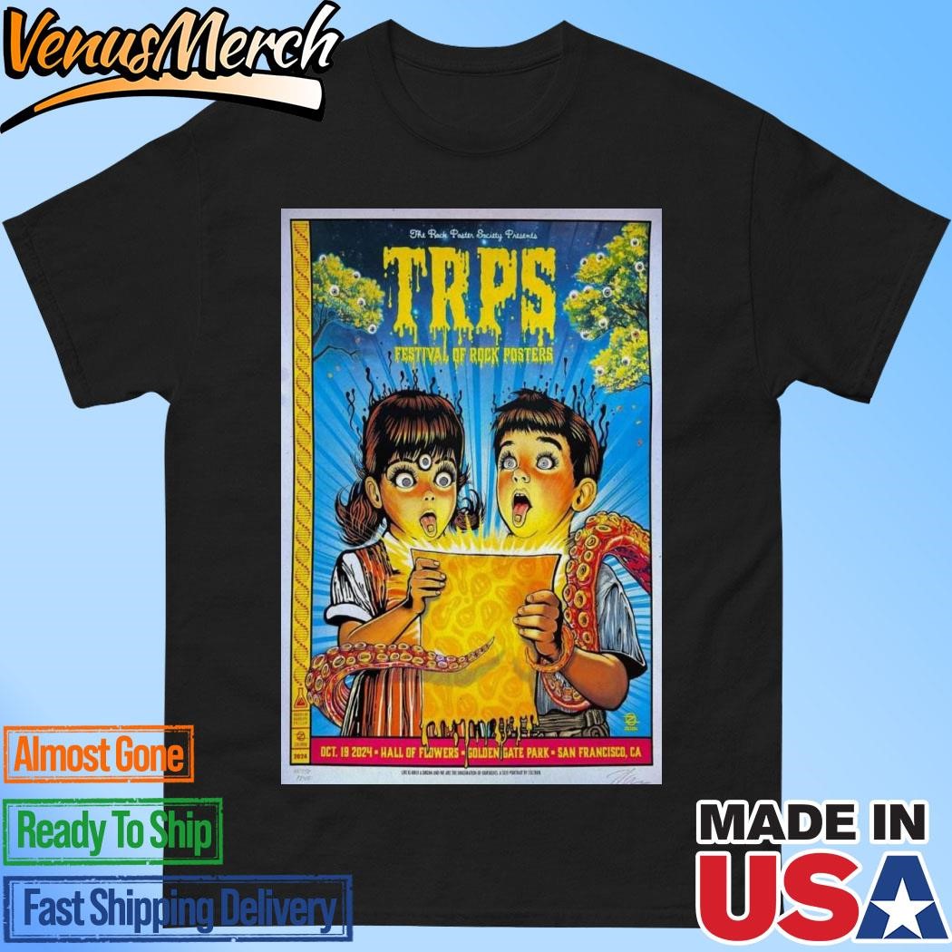 Official Event TRPS Oct 19 2024 The Hall Of Flowers In Golden Gate Park San Francisco Poster Shirt