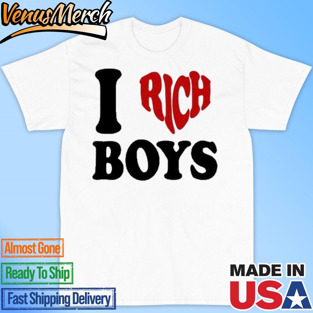 Official Flippa T Wearing I Love Rich Boys Shirt