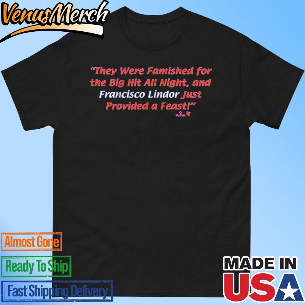 Official Francisco Lindor From Famished to Feast Shirt