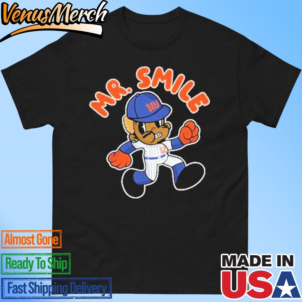 Official Francisco Lindor Mr. Smile Shirt