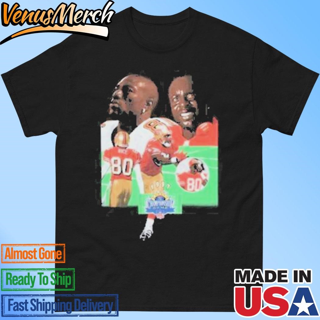 Official Fred Warner Wear 49ers Jerry Rice T-Shirt