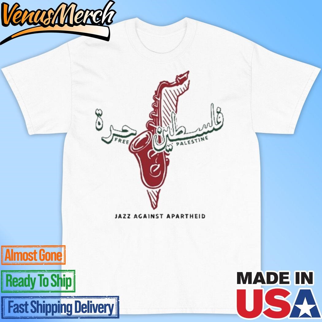 Official Free Palestine Jazz Against Apartheid Shirt