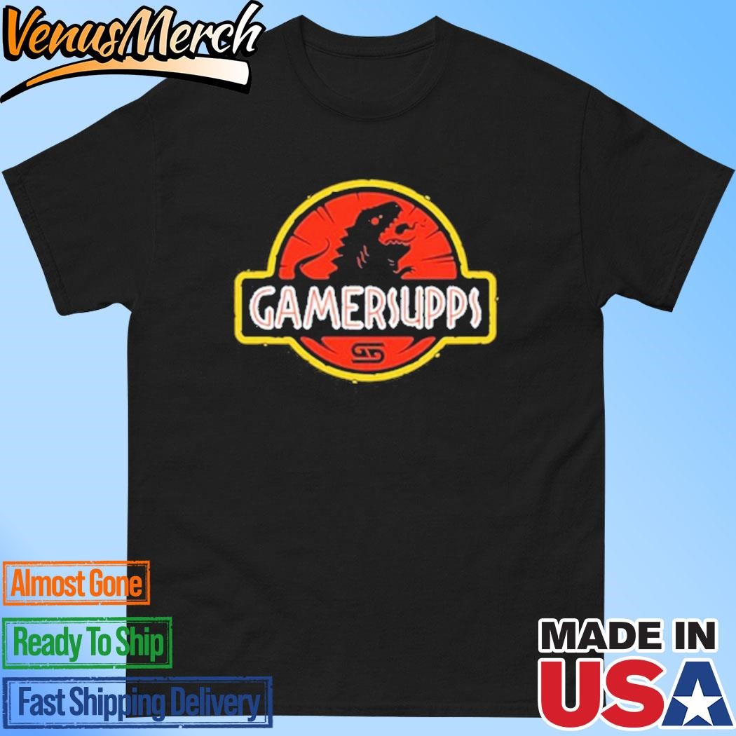 Official Game Supps Kaiju Park Black Shirt