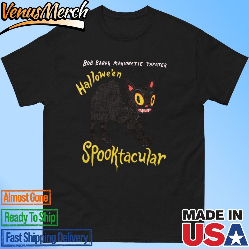 Official Gary Baseman Bob Baker Marionette Theater Halloween Spooktacular Shirt