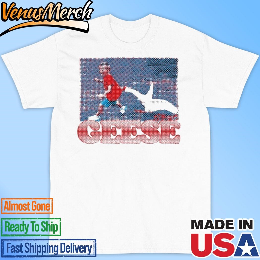 Official Geese Bite White Unisex Shirt