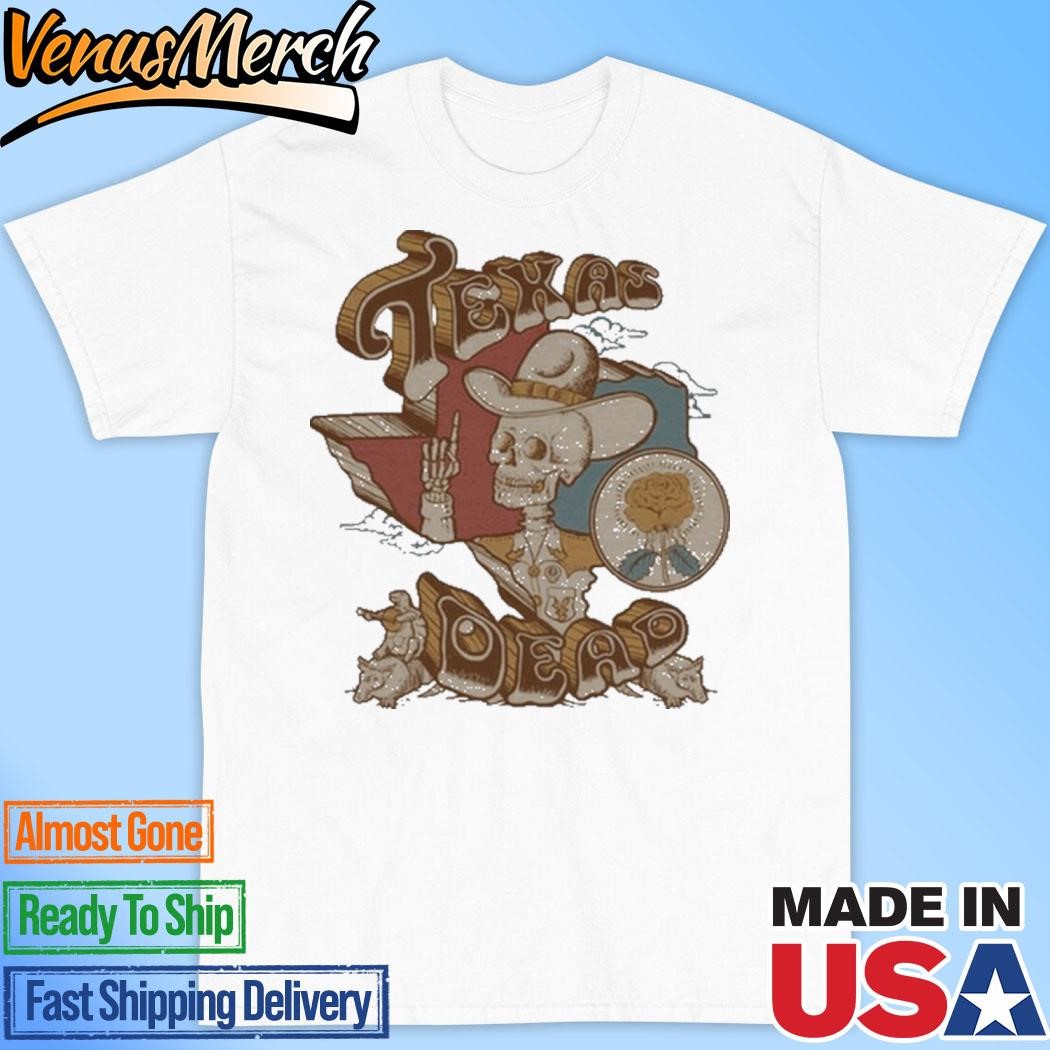 Official Grateful Dead Texas United States Of Dead T-Shirt