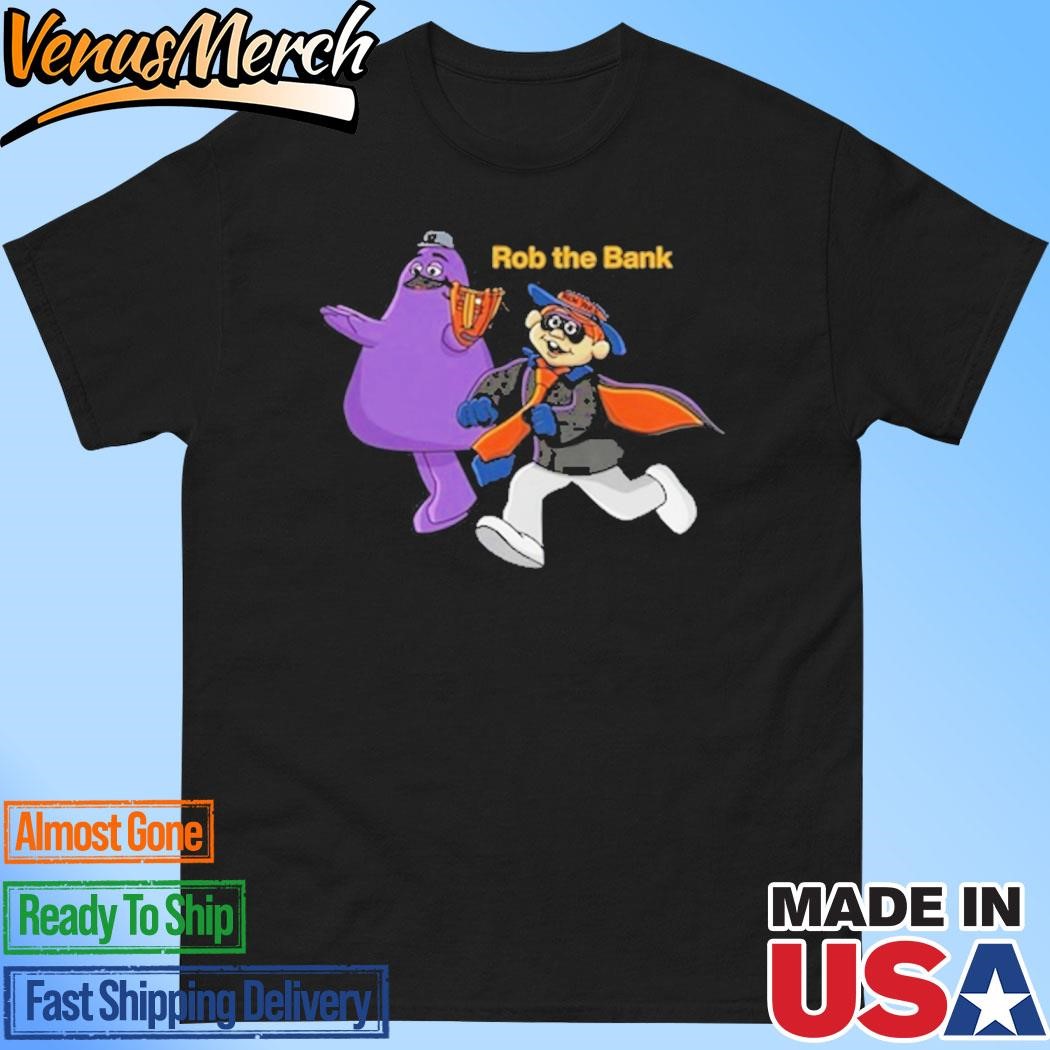 Official Grimace Monster Rob The Bank Shirt