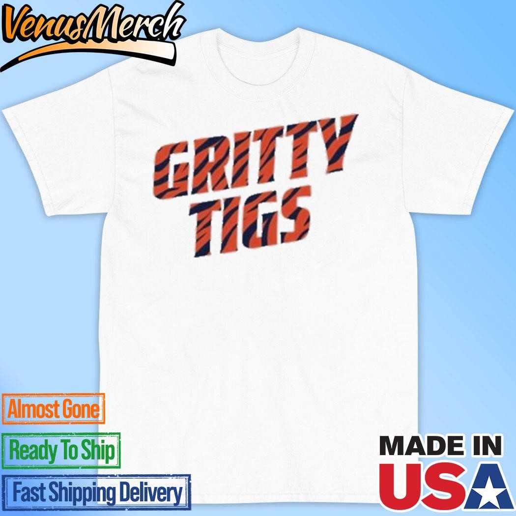 Official Gritty Tigs Detroit Shirt