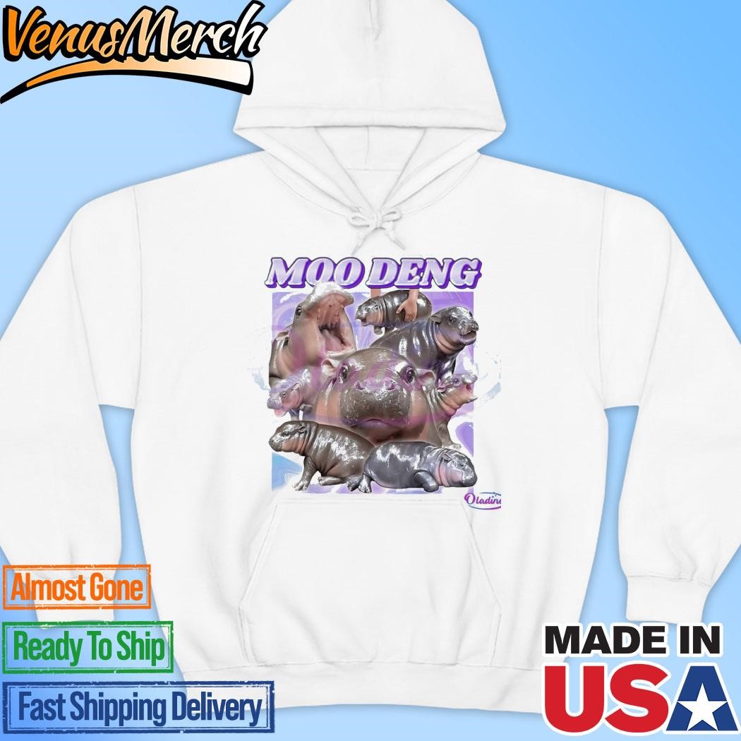 Official Groovy Baby Hippo Moo Deng Lover Hoodie