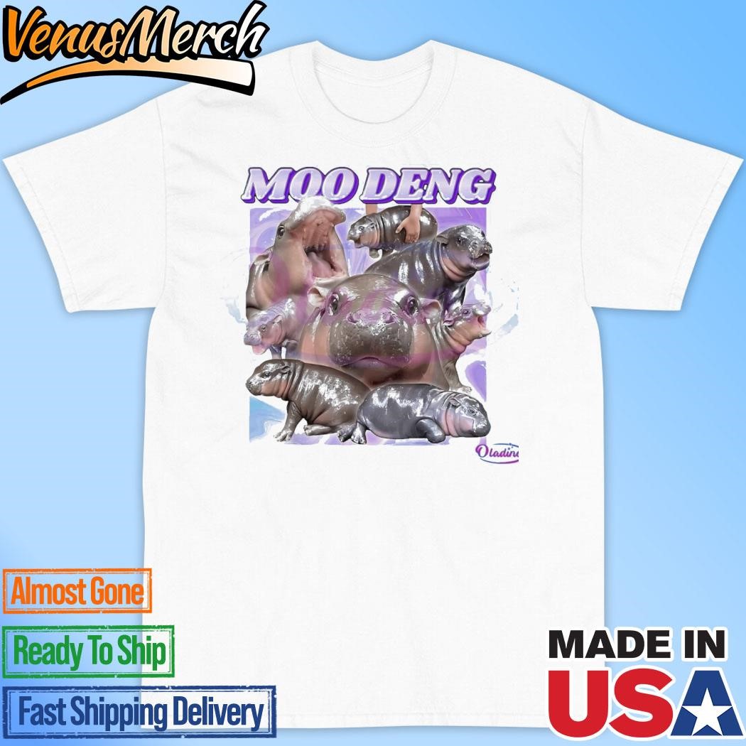 Official Groovy Baby Hippo Moo Deng Lover Shirt