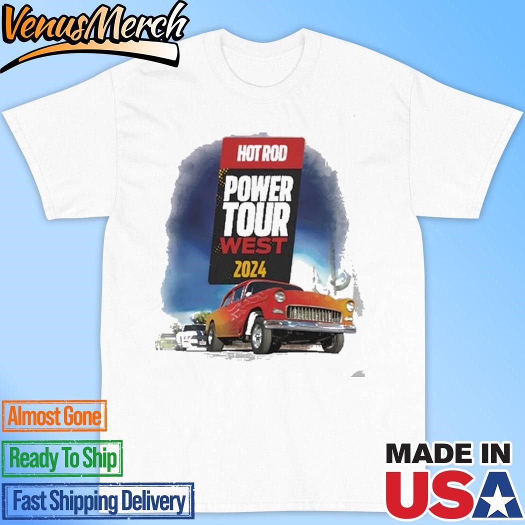 Official HOT ROD Power Tour West 2024 Shirt