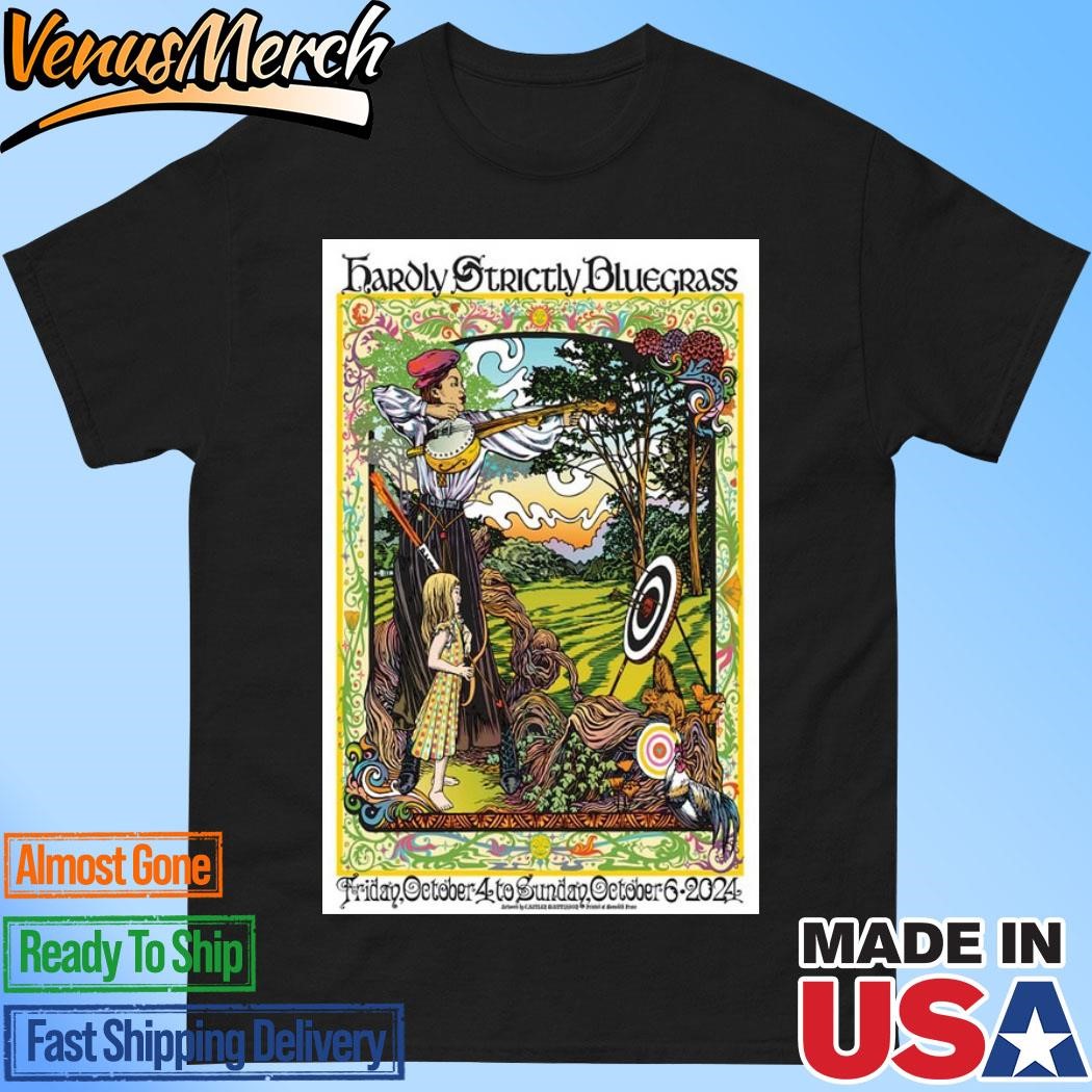 Official Hardly Strictly Bluegrass Oct 4-6, 2024 In San Francisco, Ca Poster Shirt