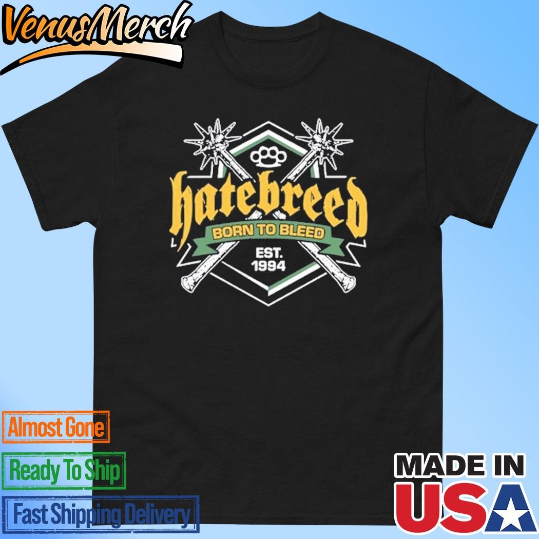 Official Hatebreed 30th Anniversary Green Bay WI Oct 4 2024 Shirt