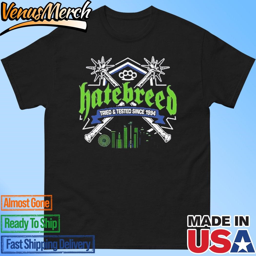 Official Hatebreed Seattle, WA Showbox Sodo October 20 2024 Concert Shirt