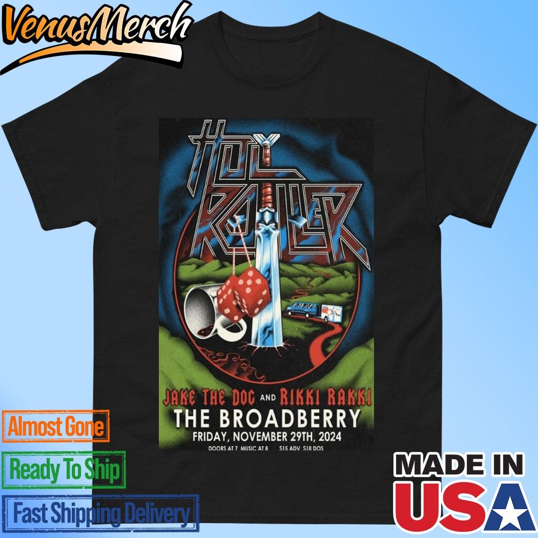 Official Holy Roller Nov 29 2024 The Broadberry In Richmond VA Tour Poster Shirt