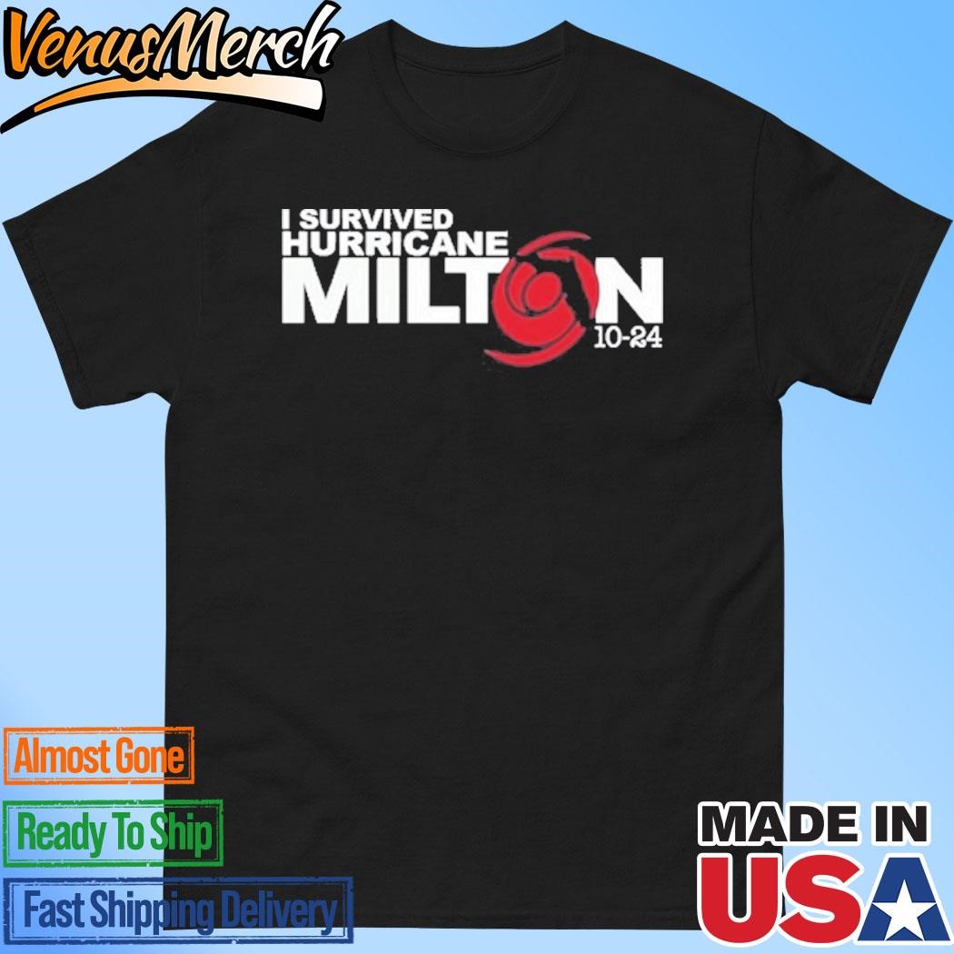 Official I Survived Hurricane Milton Florida 2024 Shirt