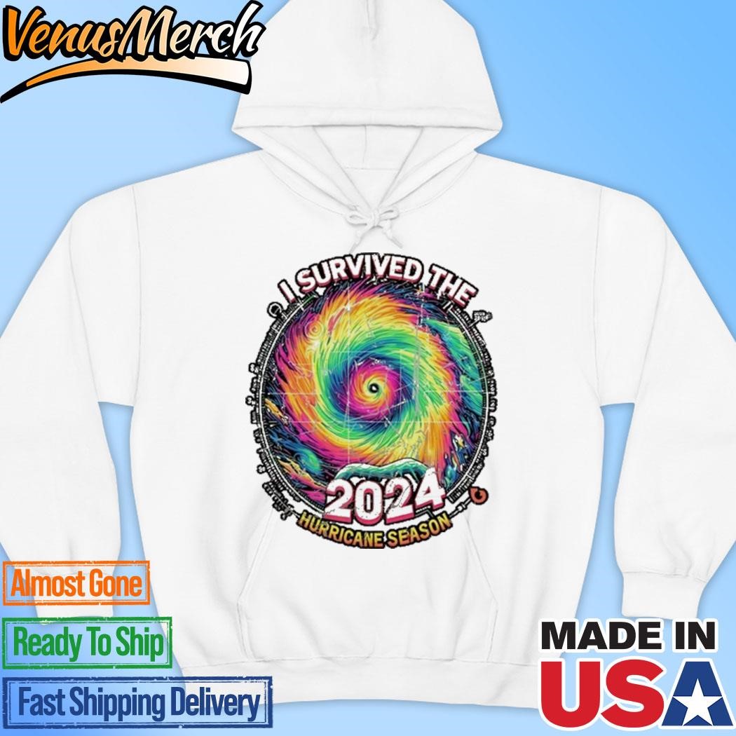 Official I Survived The Hurricane Season 2024 Hoodie