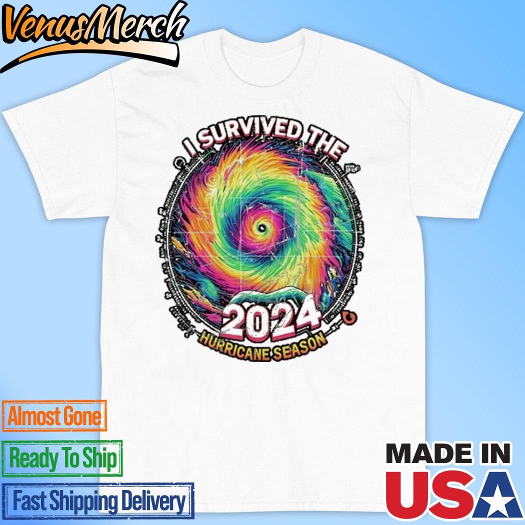 Official I Survived The Hurricane Season 2024 T-Shirt